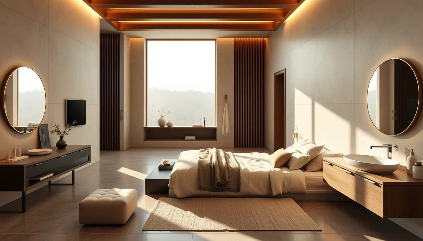 Networking session in a modern venue