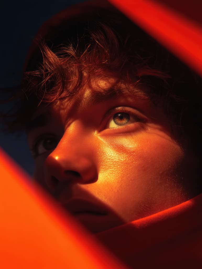 Stage lighting during a live performance